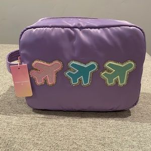 Airplane Patch Large Pouch - Stoney Clover Lane x Target Purple